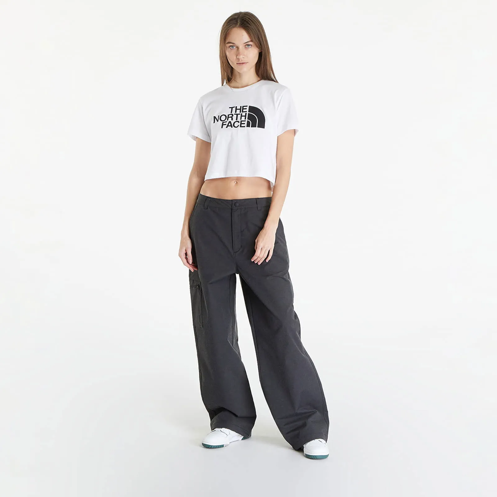 The North Face Cropped Easy Tee TNF White