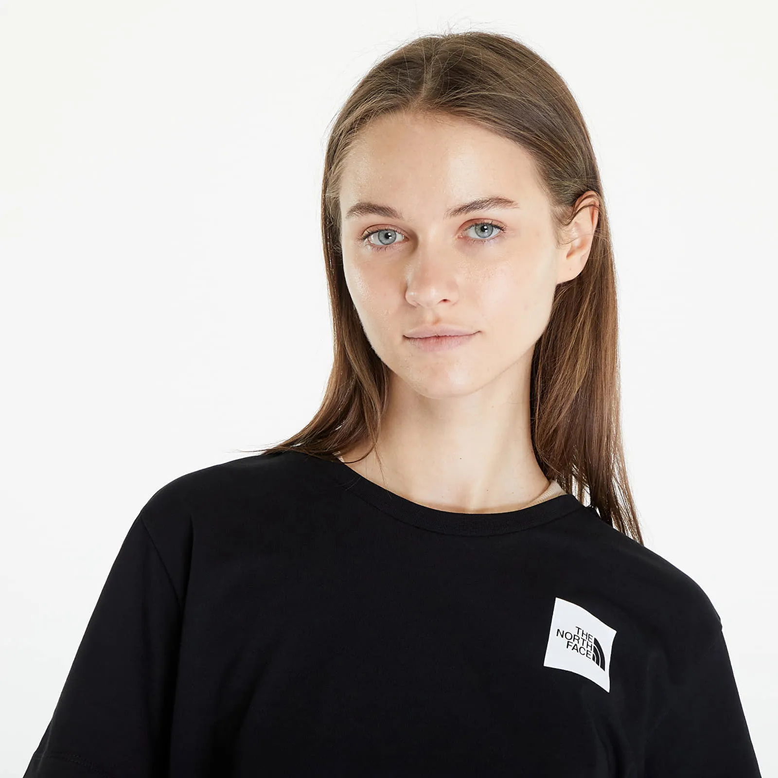 The North Face Cropped Fine Tee TNF Black