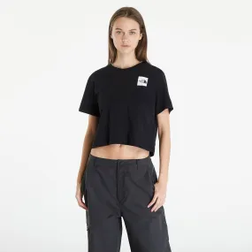 The North Face Cropped Fine Tee TNF Black