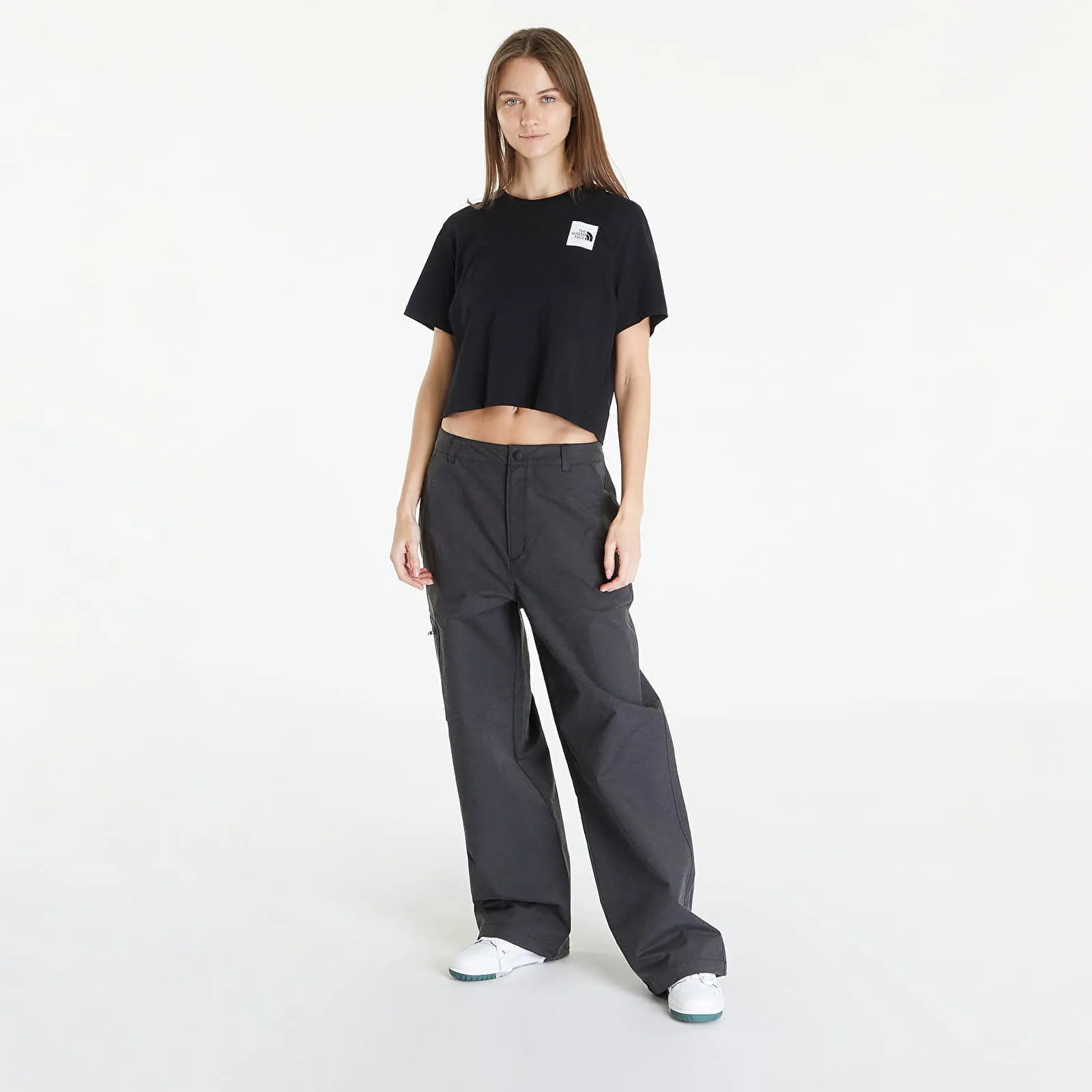 The North Face Cropped Fine Tee TNF Black