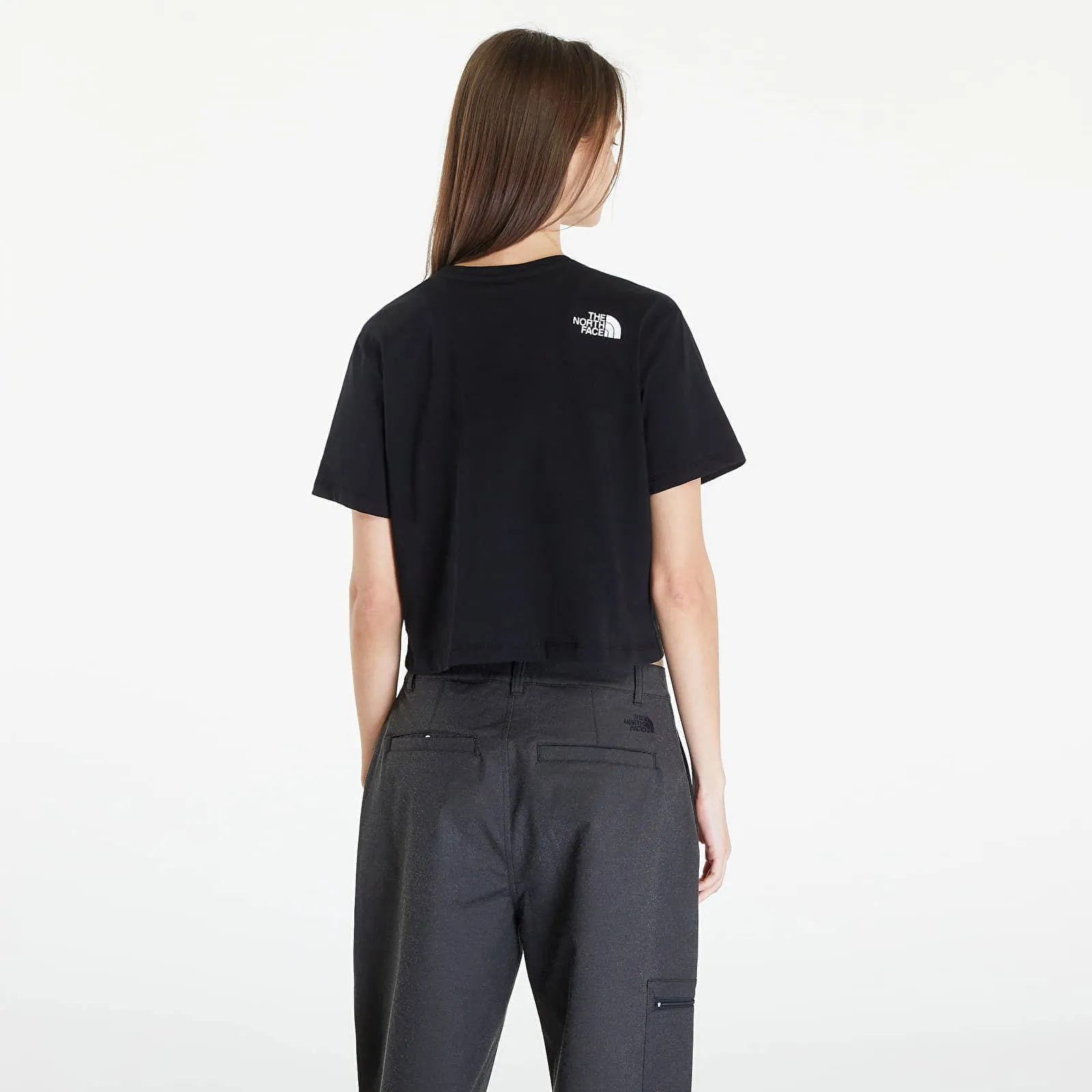 The North Face Cropped Fine Tee TNF Black