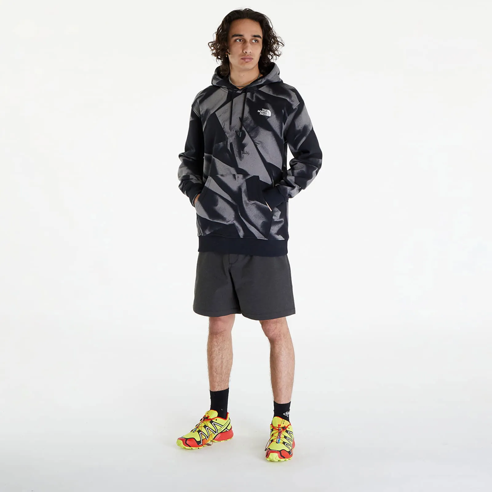 The North Face Essential Hoodie Print Smoked Pear