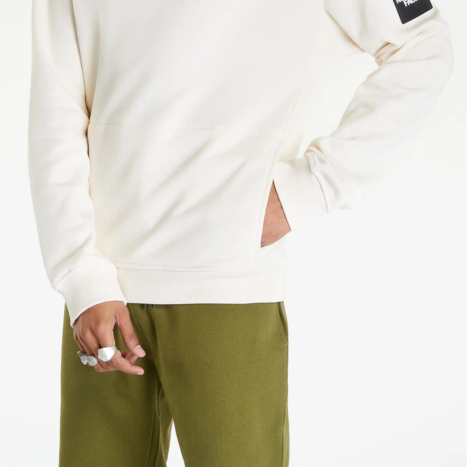 The North Face Fine Alpine Hoodie White Dune