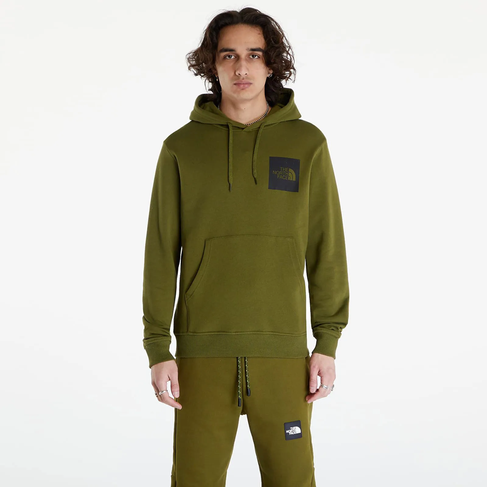 The North Face Fine Hoodie Forest Olive