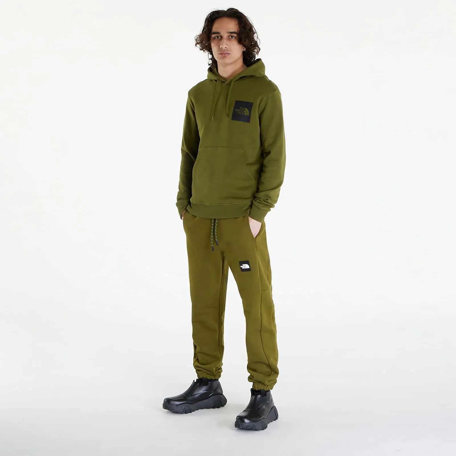 The North Face Fine Hoodie Forest Olive