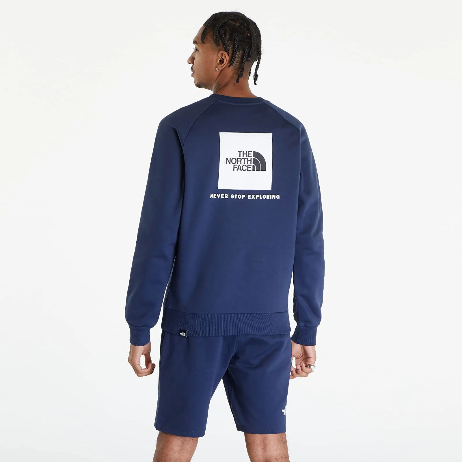 The North Face Raglan Redbox Crew - New Summit Navy