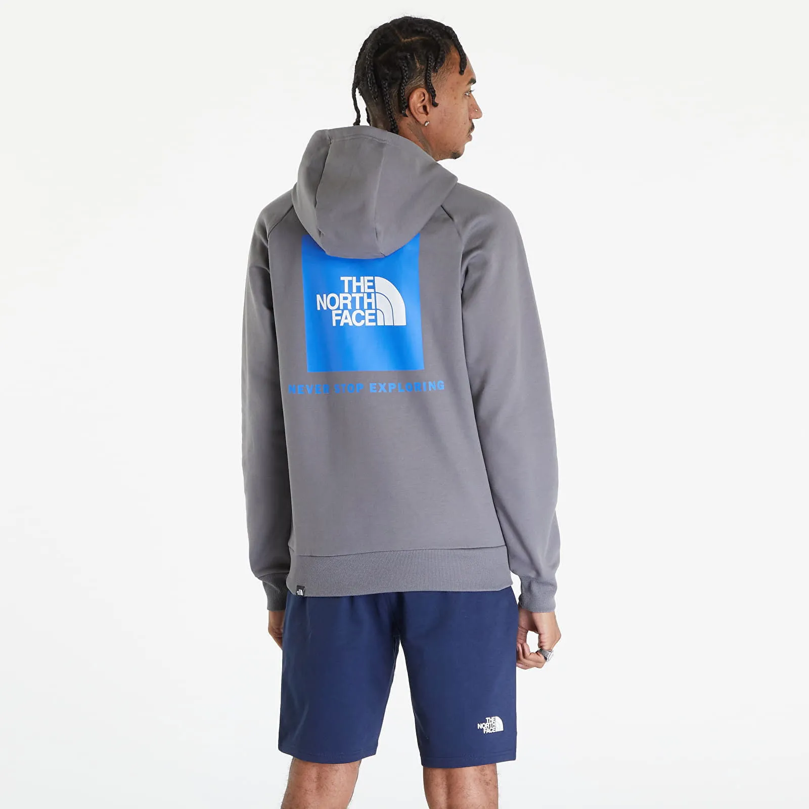 The North Face Raglan Redbox Hoodie Smoked Pearl