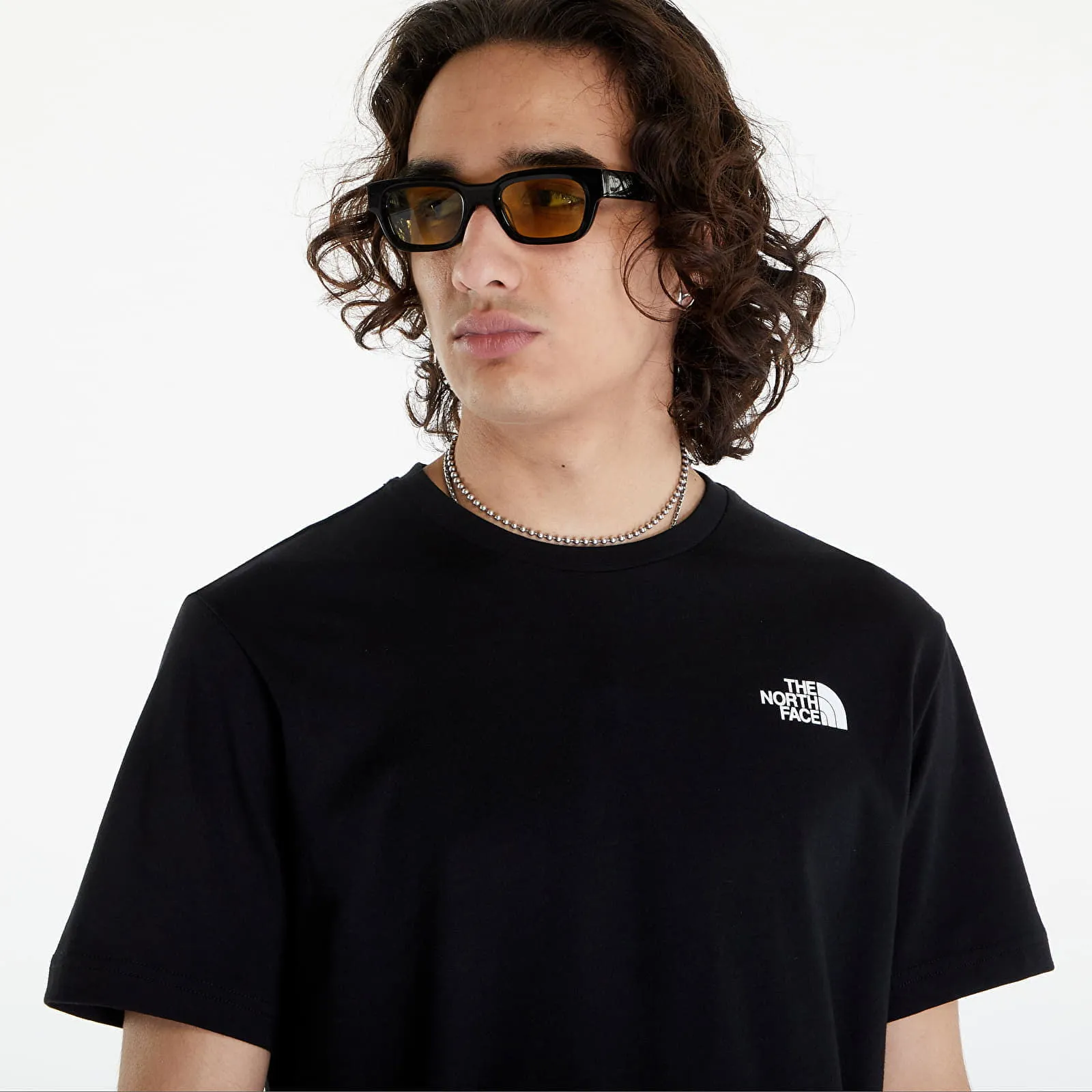 The North Face Redbox Tee TNF Black/ Optic Emerald