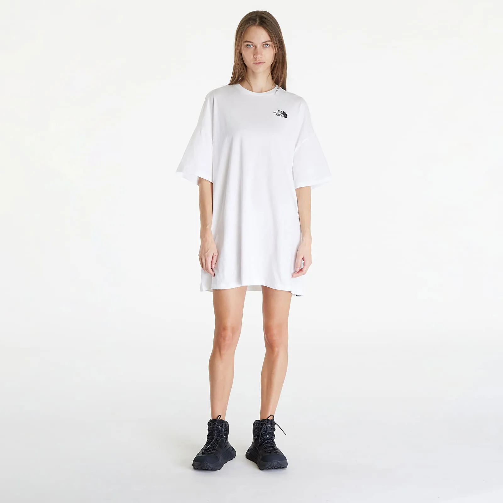 The North Face Simple Dome T-Shirt Dress TNF White