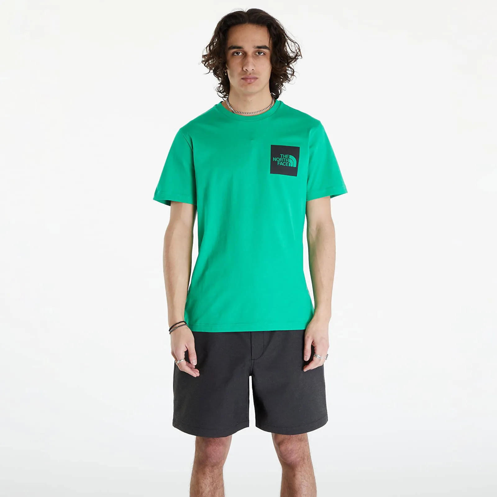 The North Face S/S Fine Tee Optic Emerald