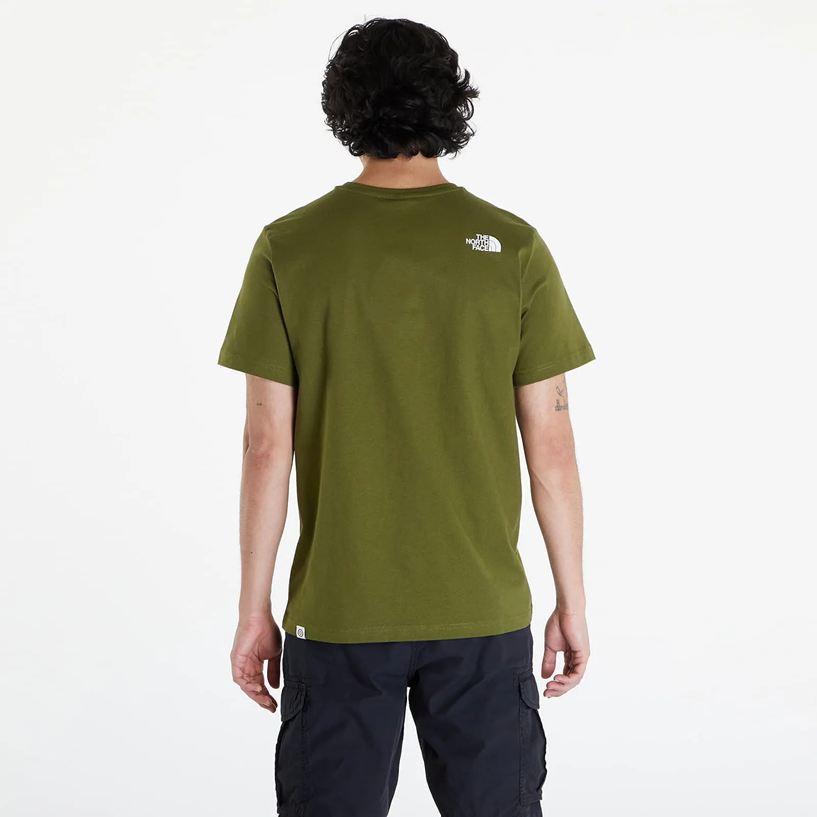 The North Face T-Shirt Berkeley California Pocket S/S Tee Forest Olive