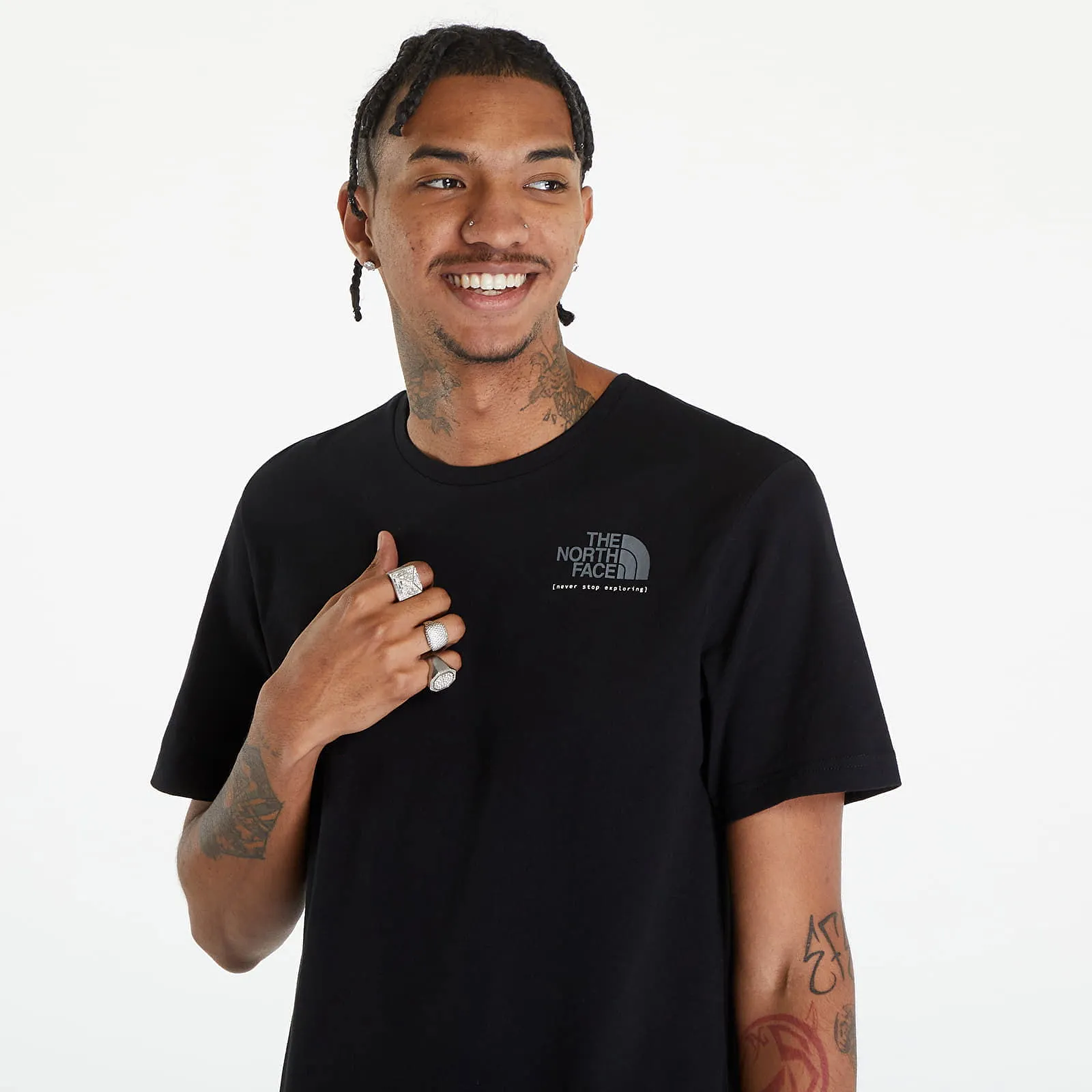 The North Face T-Shirt Graphic S/S Tee 3 TNF Black