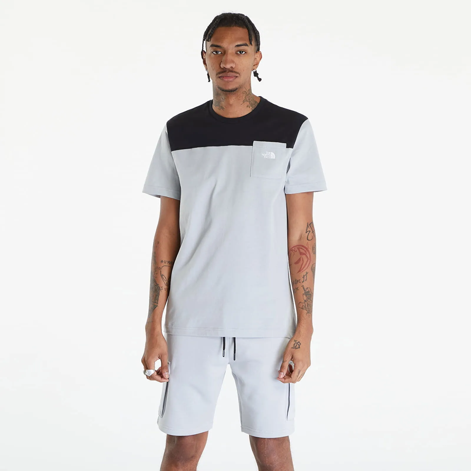 The North Face T-Shirt Icons S/S Tee High Rise Grey