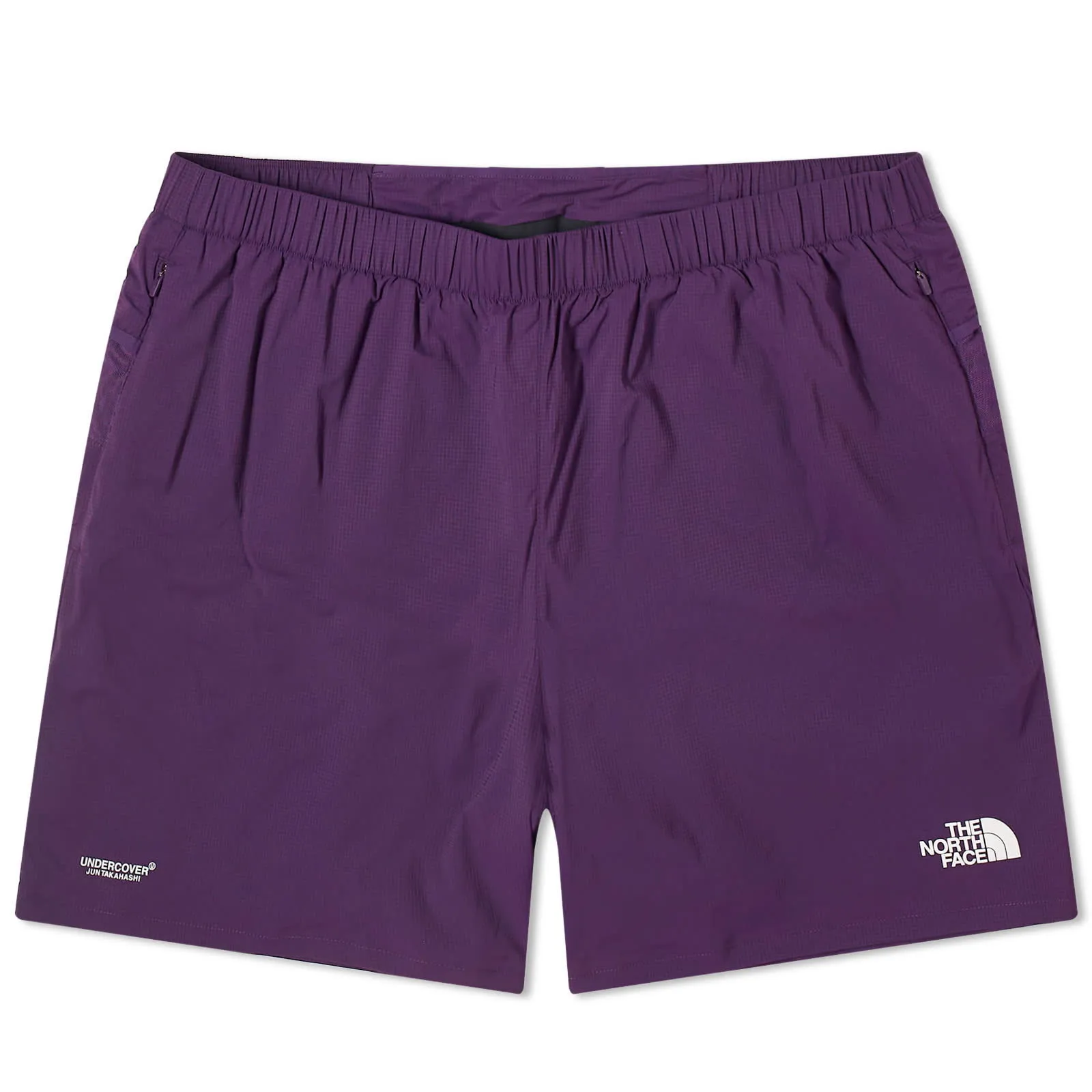 The North Face Undercover x Performance Running Shorts in Purple Pennant