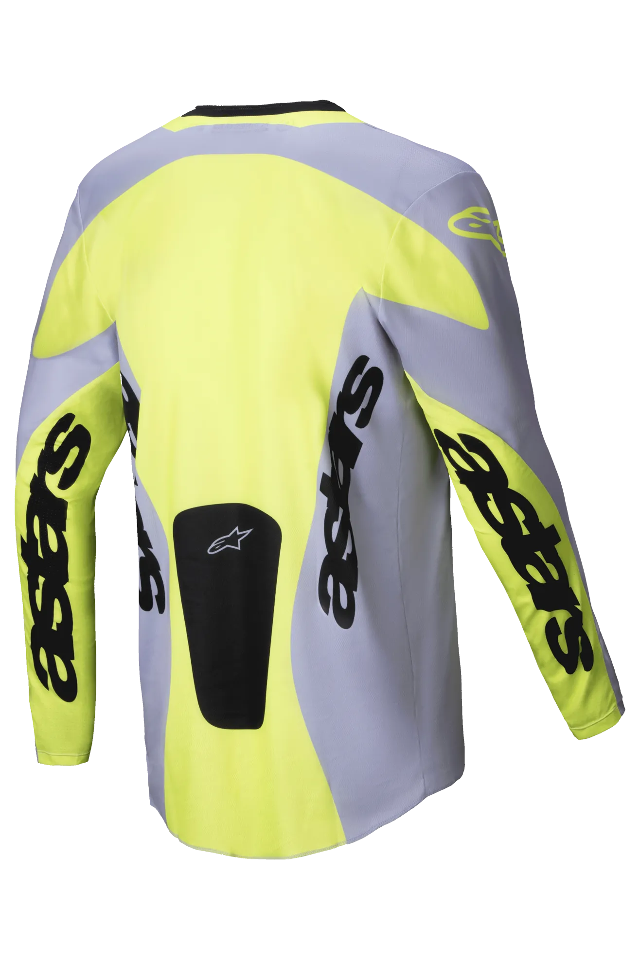 Traje de Cross Alpinestars Racer Veil Gris-Amarillo Flúor