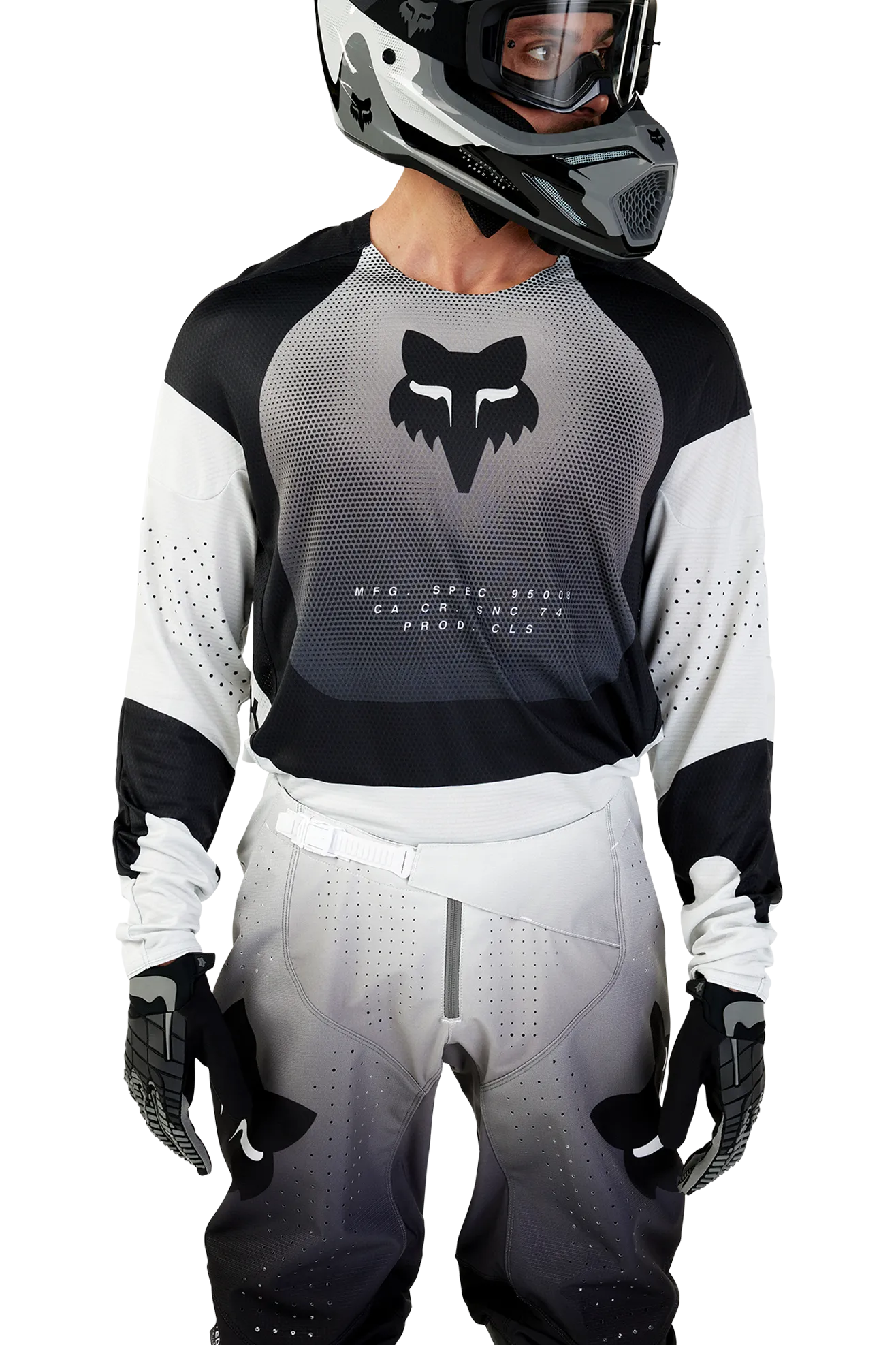 Traje de Cross Fox 360 Revise Negro-Gris