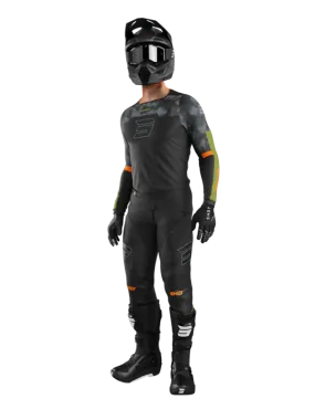 Traje de Cross Shot Contact Patrol Negro-Caqui