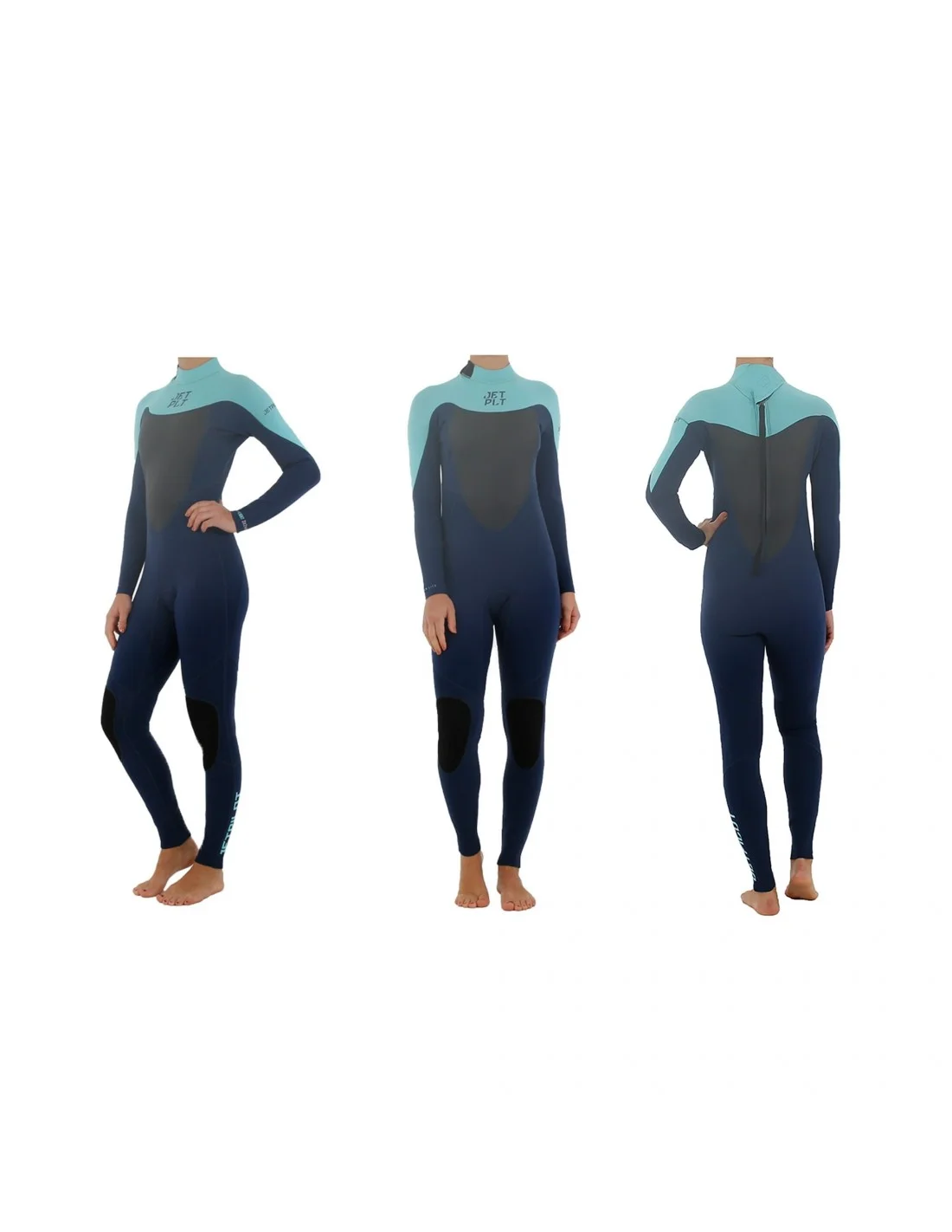 Traje de Neopreno para mujer Jetpilot Flight 3/2mm turquesa