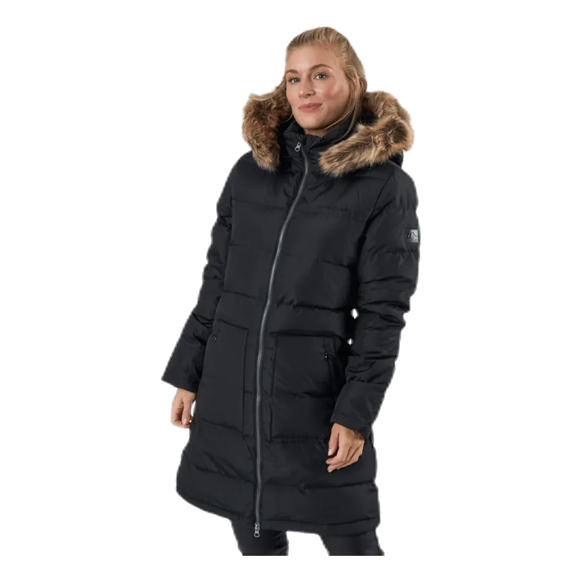 Whistler Paranaque Long Down Parka Jacket Black