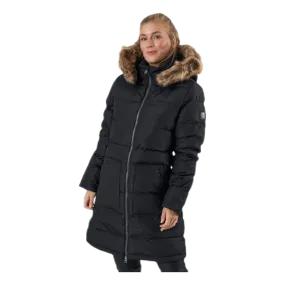 Whistler Paranaque Long Down Parka Jacket Black