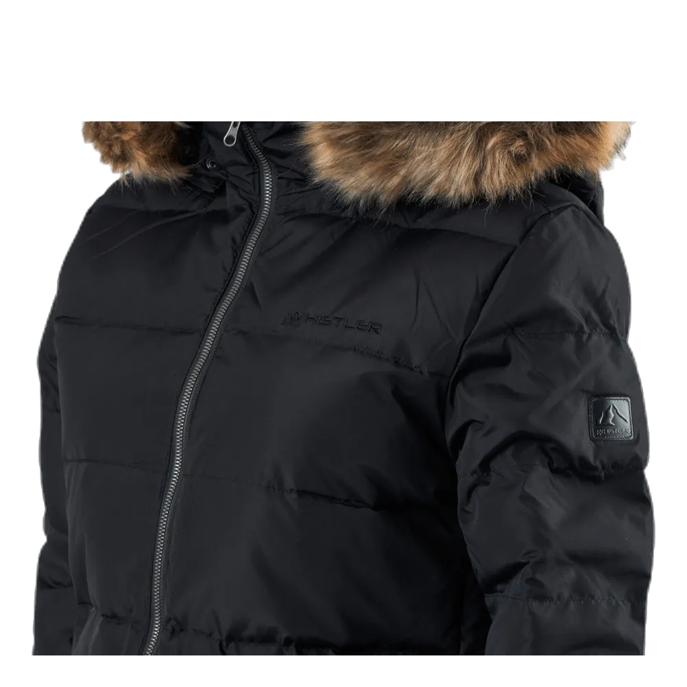 Whistler Paranaque Long Down Parka Jacket Black