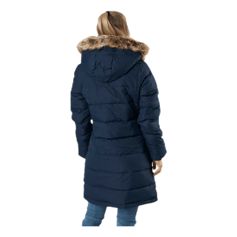 Whistler Paranaque Long Down Parka Jacket Blue