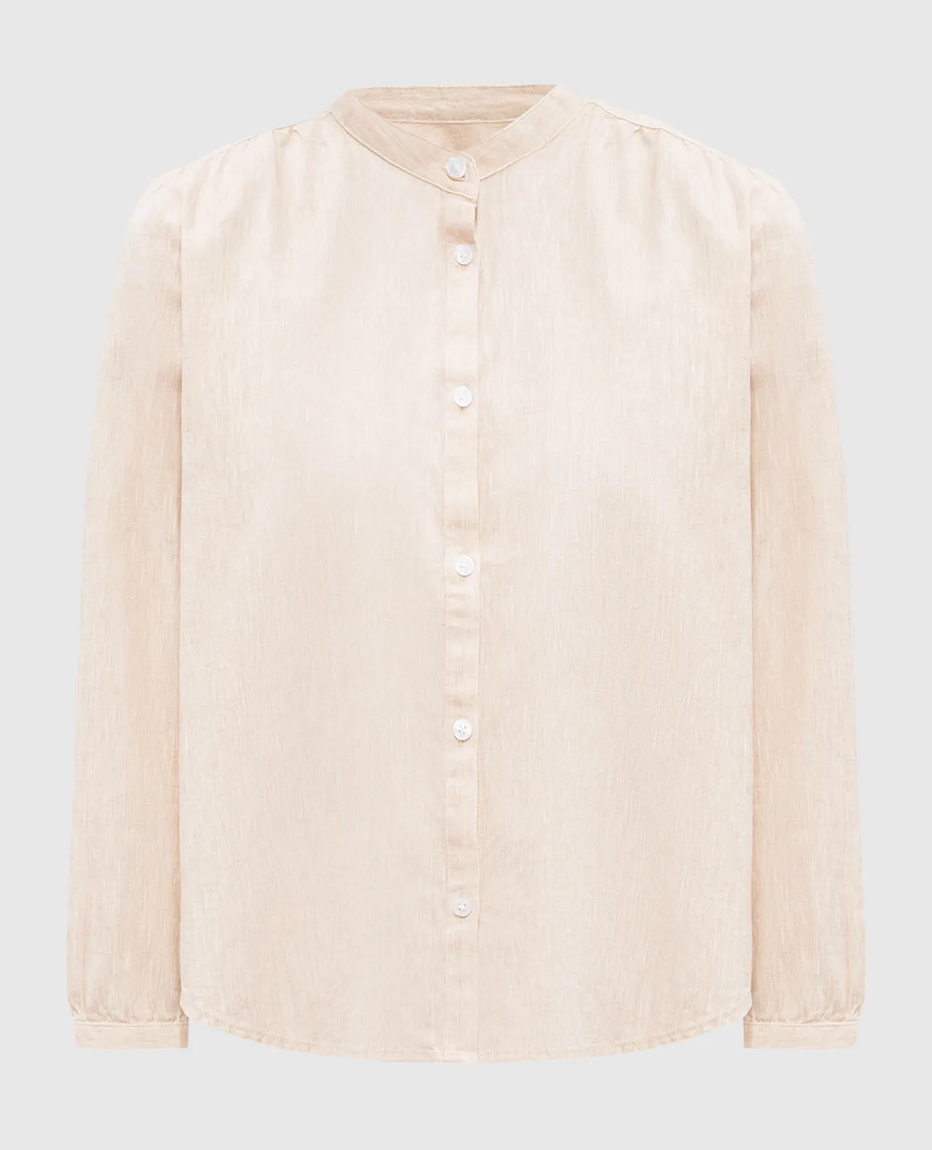 Woolrich Beige blouse with linen