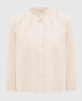 Woolrich Beige blouse with linen