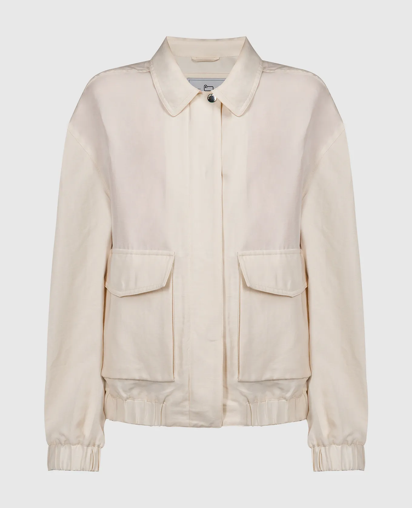 Woolrich Beige jacket with linen