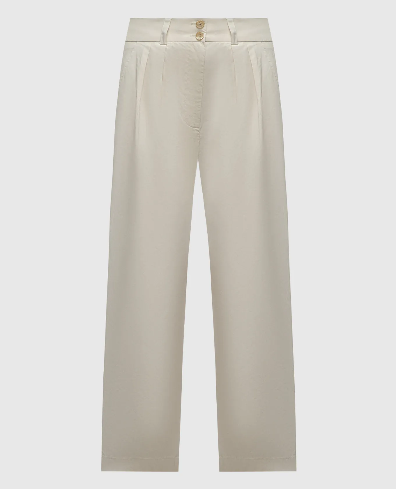 Woolrich Beige pants with a logo