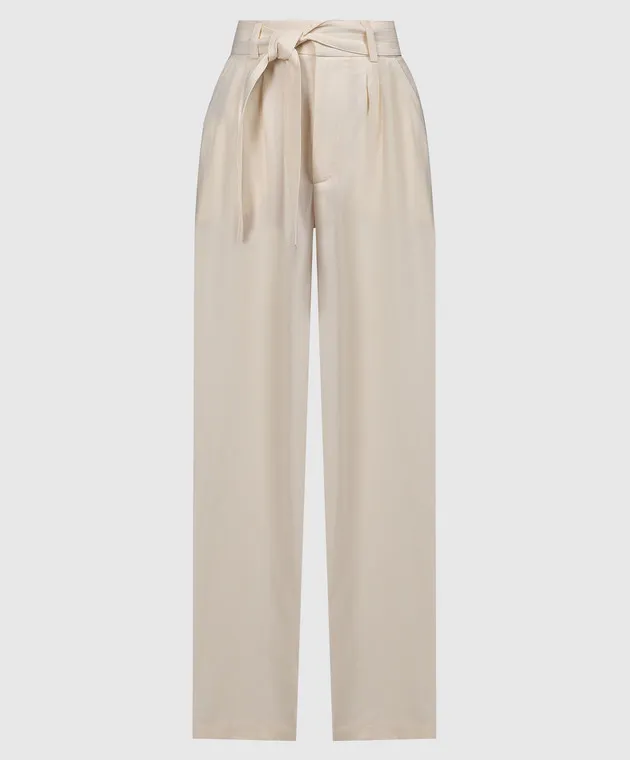 Woolrich Beige pants with linen