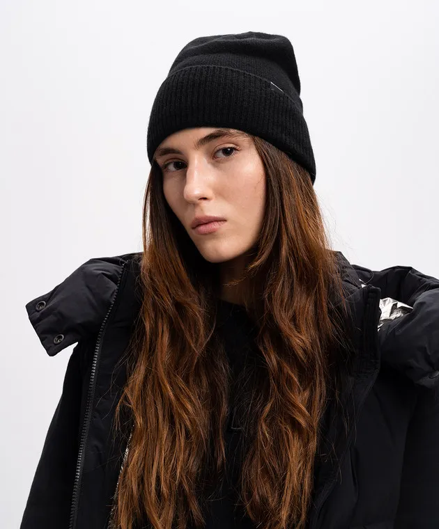 Woolrich Black cashmere hat