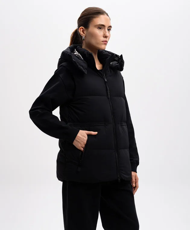 Woolrich Black down vest