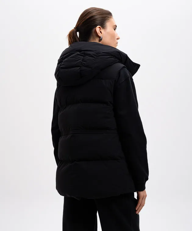 Woolrich Black down vest