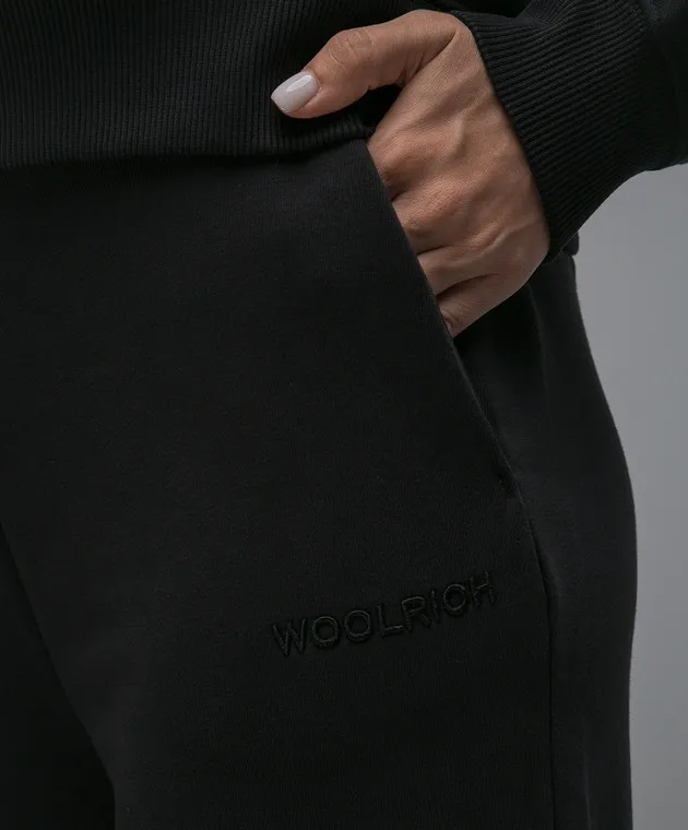 Woolrich Black pants with logo