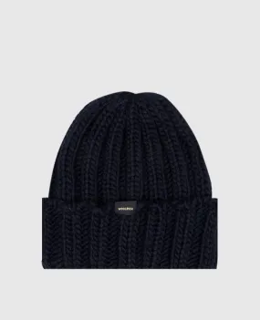 Woolrich Blue cap with wool