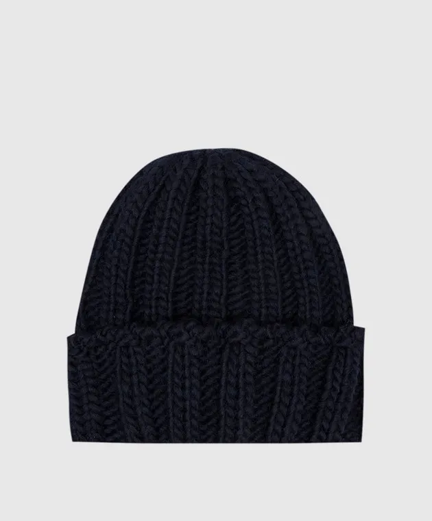 Woolrich Blue cap with wool