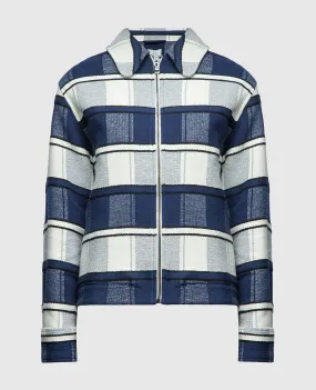 Woolrich Blue checked jacket