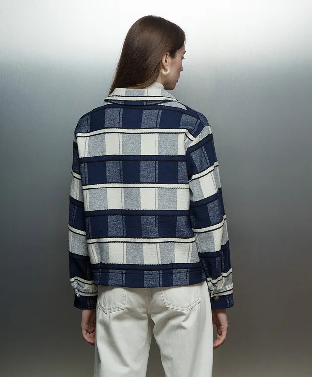 Woolrich Blue checked jacket