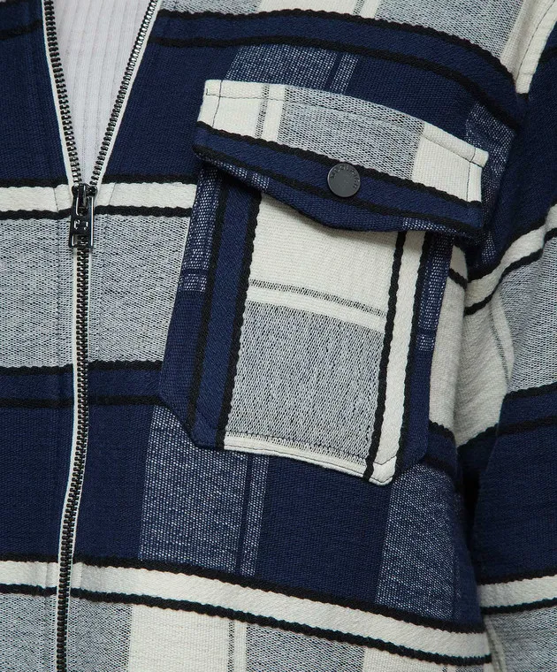 Woolrich Blue checked jacket