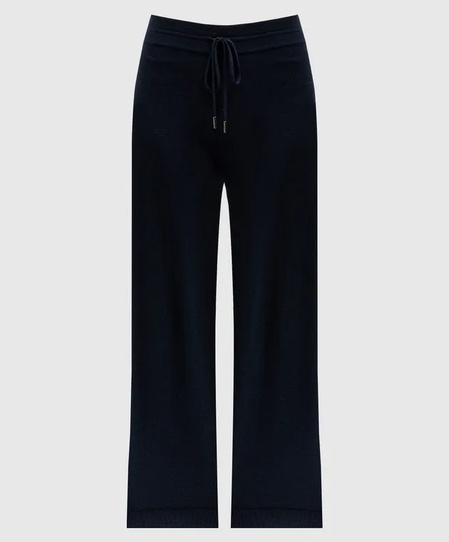 Woolrich Blue sweatpants with wool and cashmere