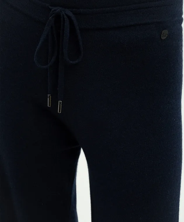 Woolrich Blue sweatpants with wool and cashmere