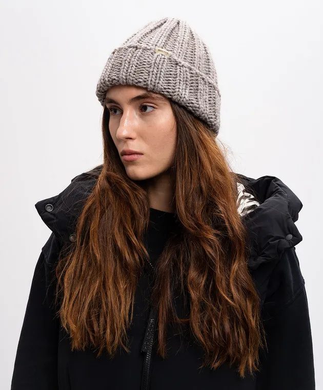 Woolrich Gray cap with wool