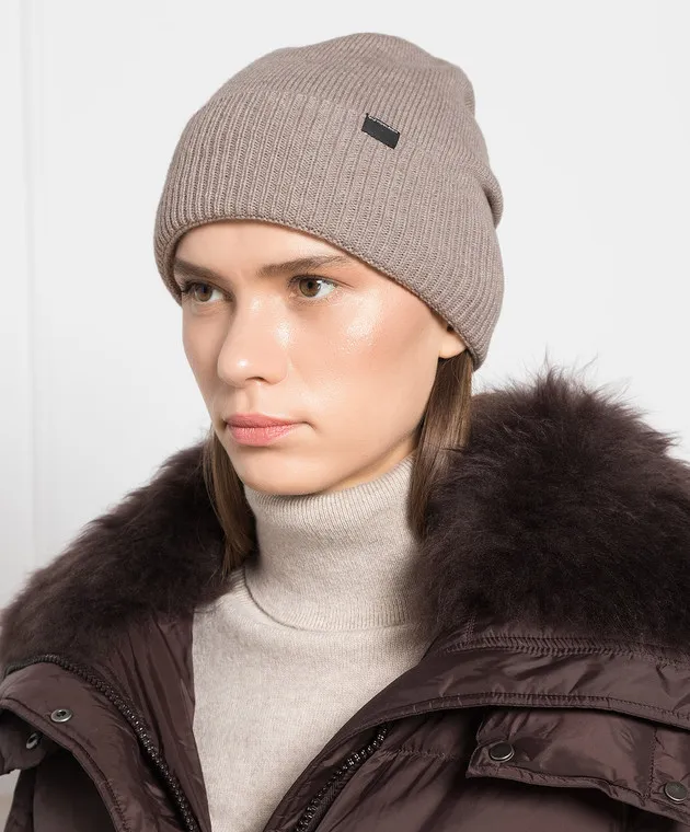 Woolrich Gray cashmere hat