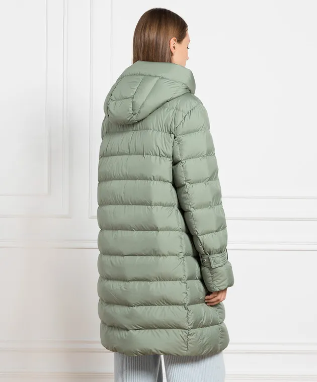 Woolrich Green down jacket with logo