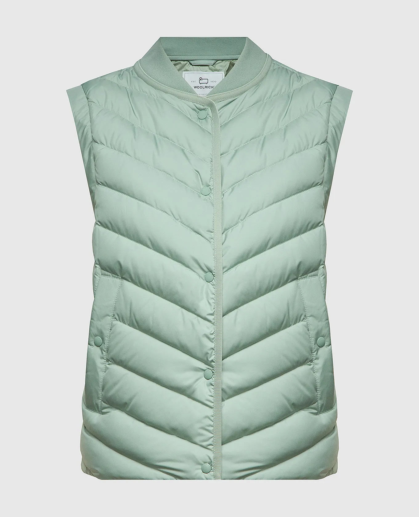 Woolrich Green down vest