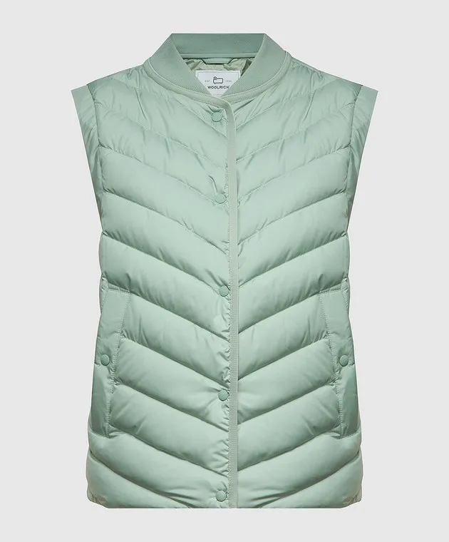 Woolrich Green down vest