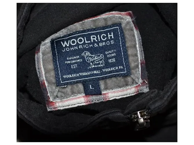 Woolrich sudadera Negro 