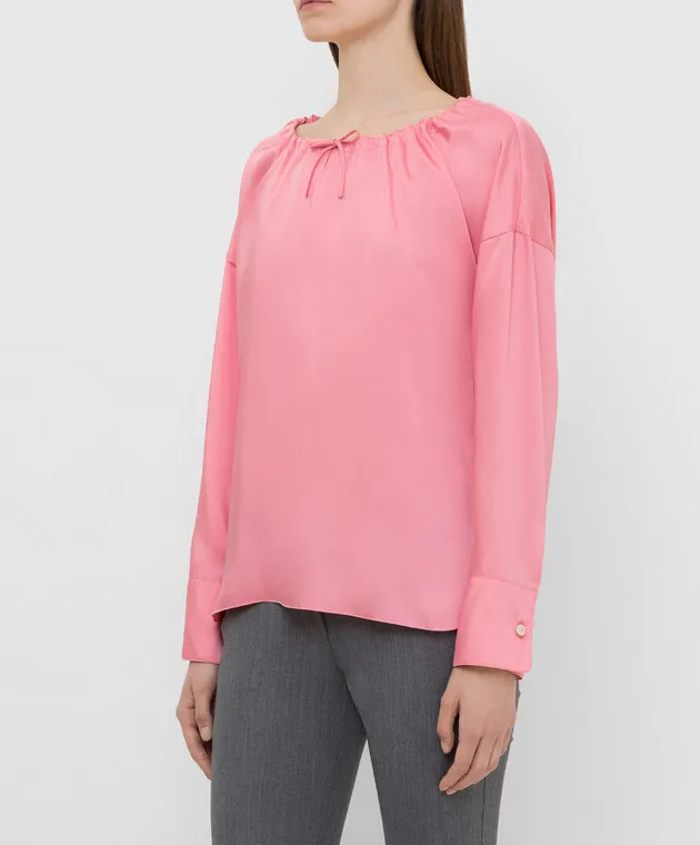 Yves Salomon Pink blouse