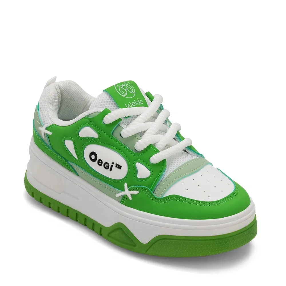 Zapatilla Mujer Clarisa Verde Weide